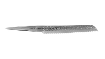 P06HM Type 301 Brotmesser gehämmert 21 cm